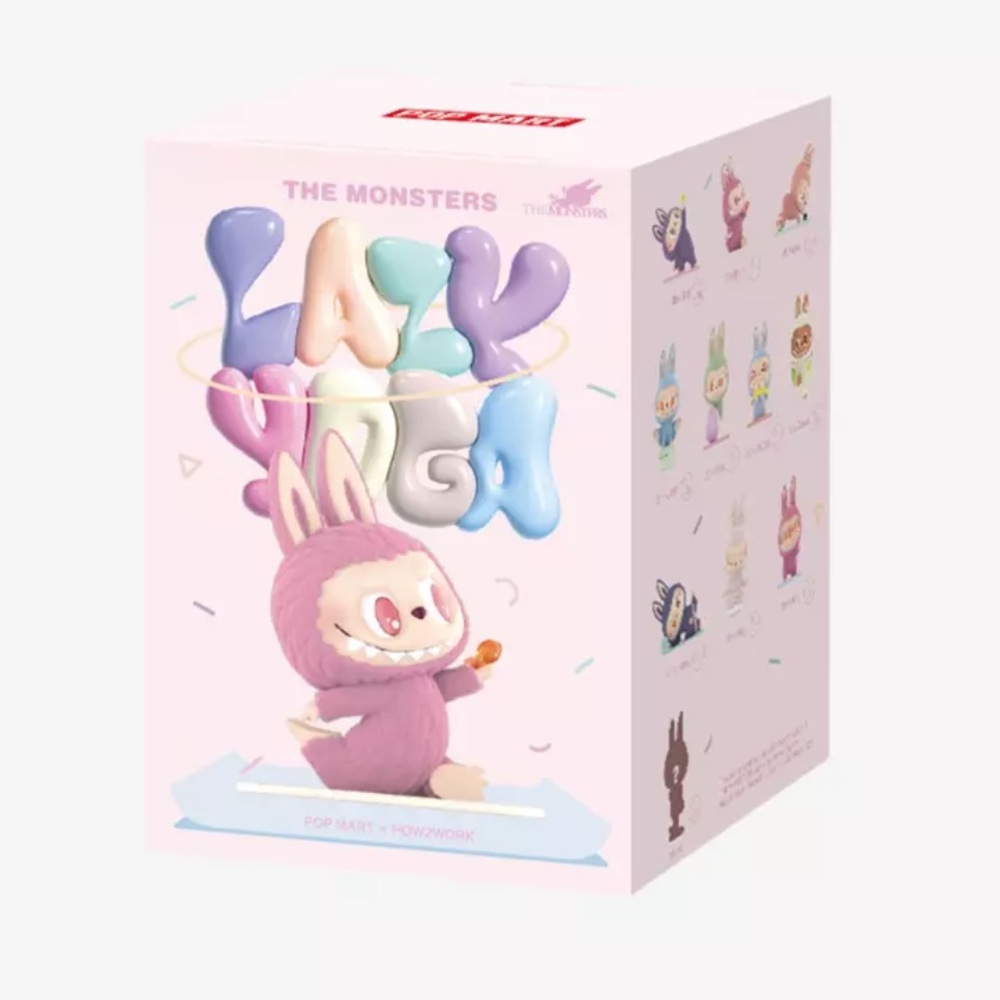 POP MART The Monsters Lazy Yoga Series Mystery Figure Box